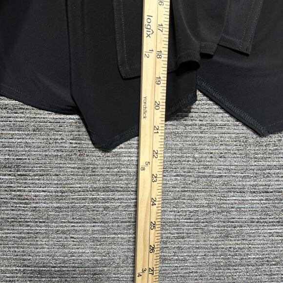 R&M Richards Women's M Black Sheer Cardigan Made in USA - Picture 8 of 13